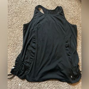 Large black tank top